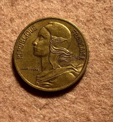 France - 1978 - pièce 5 centimes Marianne Cupro-aluminium - Photo 1/2