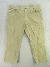 Duck Head Pants Mens 40x27 Beige Corduroy 1865 Five Pocket ALTERED