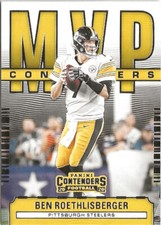 2020 Panini Contenders Ben Roethlisberger MVP Contenders #MC-BRO SP