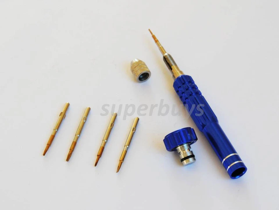 Kit de reparación de teléfono celular 5 en 1 destornillador micro tornillo reloj móvil teléfono herramienta Torx  Foto 3 de 4