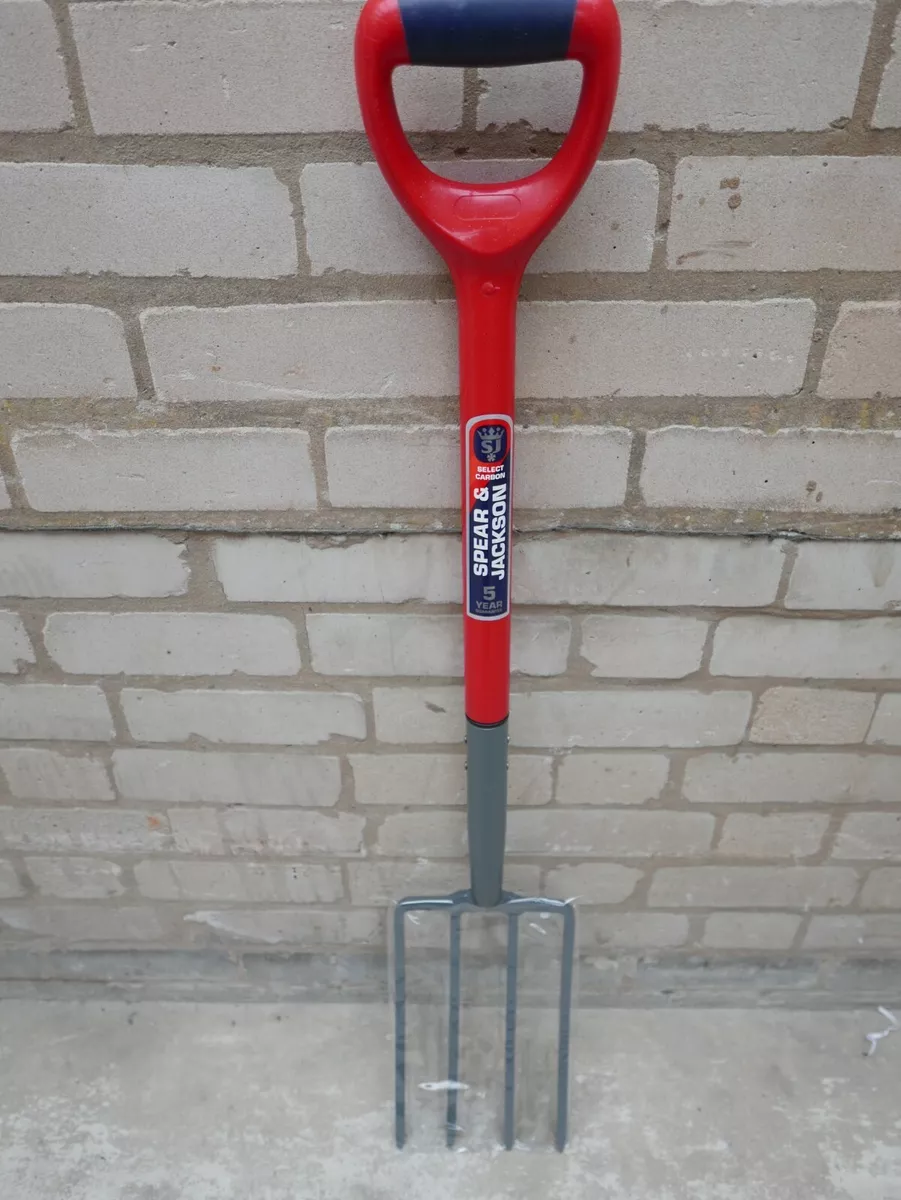 Spear and jackson carbon sale steel digging fork