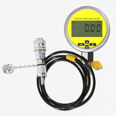 #ad 10000PSI Digital Hydraulic Pressure Test Coupling Kit for Excavator Construction $179.79