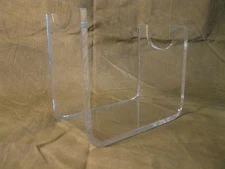 Premium Acrylic Cowboy Western Revolver Pistol Gun Rack Clear Display Stand 1