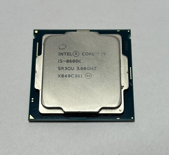Intel Core i5-8600K Processor Model LGA 1151/H4 Socket Type 6 Core
