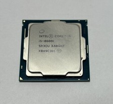 INTEL CORE I5-8600K SIX CORE PROCESSOR 3.60GHZ SR3QU - Grade A