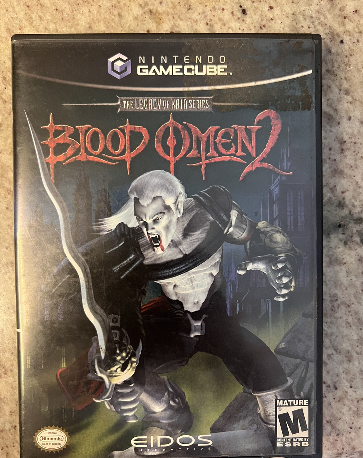 Blood Omen 2 Nintendo GameCube 2002 Complete Box CIB Tested Working blood-omen-2-nintendo-gamecube-2002-complete-box-cib-tested-working