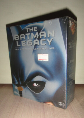 The Batman Legacy Movie Boxset Thailand Video CD VCD Returns Forever Robin X DVD