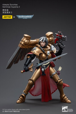 JoyToy Warhammer 40K Adepta Sororitas Geminae Superia2 Action Figure 1/18