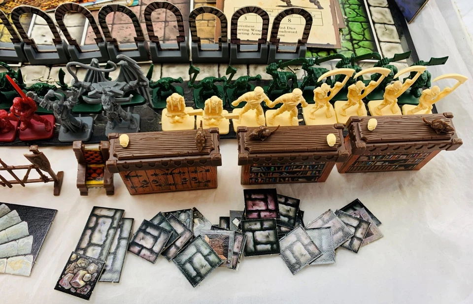 1989 Hero Quest Board Game HeroQuest Milton Bradley Complete Very Good Cond - Image 3 of 4