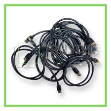 Lot of 10 Cable Matters USB 2.0 A Male to A Male Cable 3ft   200006-BLK-3-J