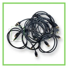 Lot of 10 Cable Matters USB 2.0 A Male to A Male Cable 3ft – 200006-BLK-3-J