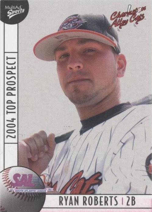 2004 MultiAd Sports South Atlantic League Top Prospects - Ryan Roberts #25 - 1 of 1