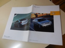 OPEL VECTRA Folleto Japonés 2003/09 Z02Z22 Z02Z32