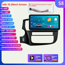 8+128GB Android 8Core Car Stereo Radio GPS DSP For Mitsubishi Outlander 2012-18