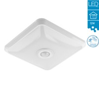 12W Led Flurlampe Deckenleuchte Deckenlampe Mit Bewegungsmelder Eckig IP44