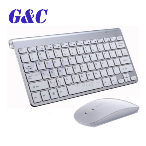 Slim 2.4GHz Cordless Wireless Keyboard and Mouse Set For PC MAC Laptop Tablet - Picture 19 of 20