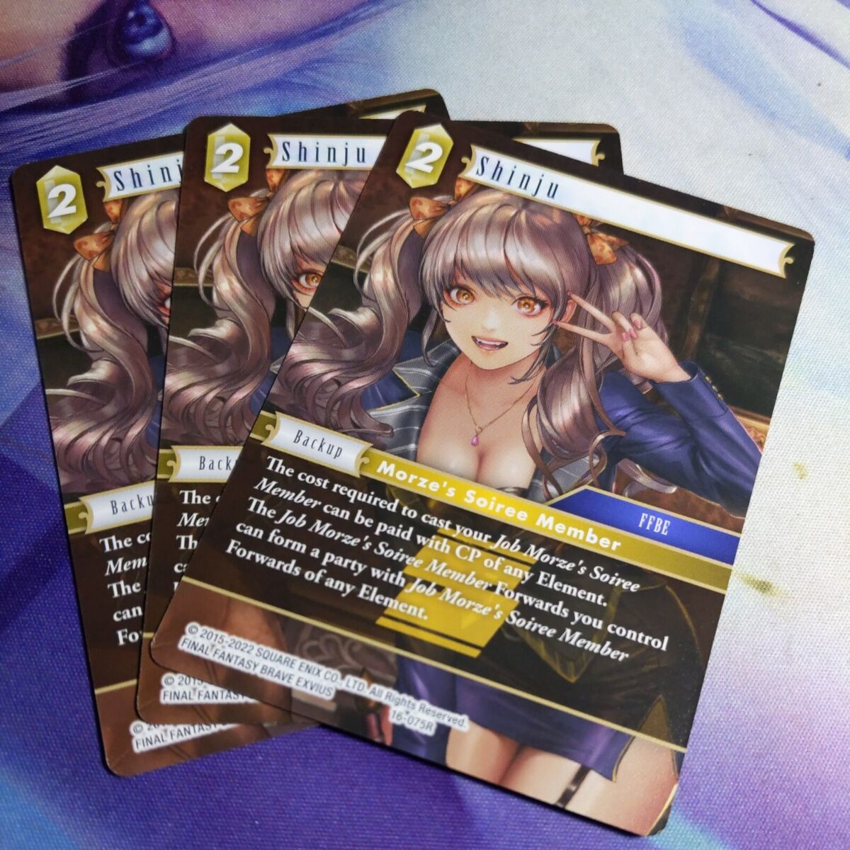 Final Fantasy TCG Emissaries Of Light Shinju 16-075R Playset Final Fantasy TCG Emissaries Of Light Shinju 16-075R Playset