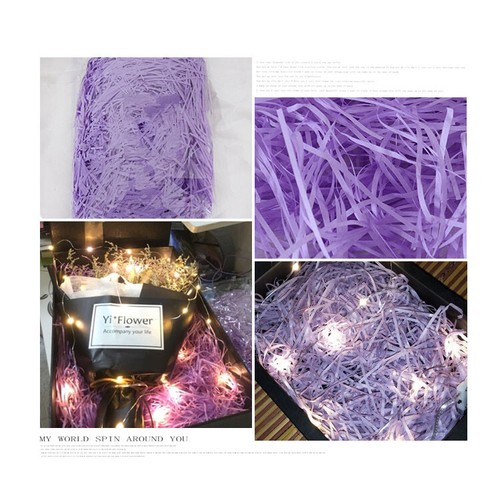 Luxury Shredded Paper - Hamper Basket Gift Box Tissue Present Shred Filler - Picture 6 of 21