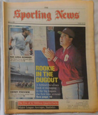 Kevin Mitchell Nick Leyva Phillies Kentucky Derby May 8 1989 Sporting News