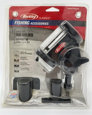 Berkley Fishing Gear Accessories Quick Set Rod Holder QSRH New. Fishing NIP. .