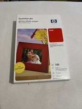 HP Premium Plus Photo Paper - High Gloss 4 6 100 Sheets - New - Sealed