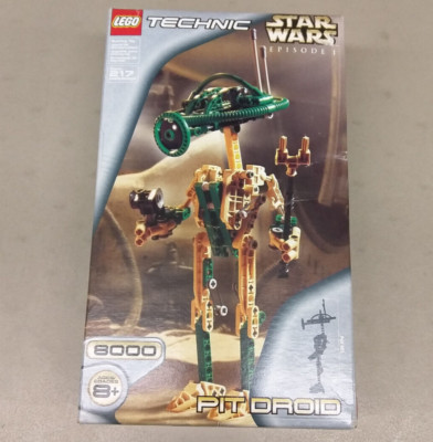 LEGO Star Wars 8000 Pit Droid NEW! Technic Robot Figure Podracer Mechanic Tools