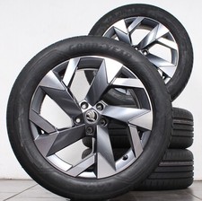 19 Zoll original Skoda Kodiaq II 57H601025A Alufelgen Sommerreifen Sommerräder