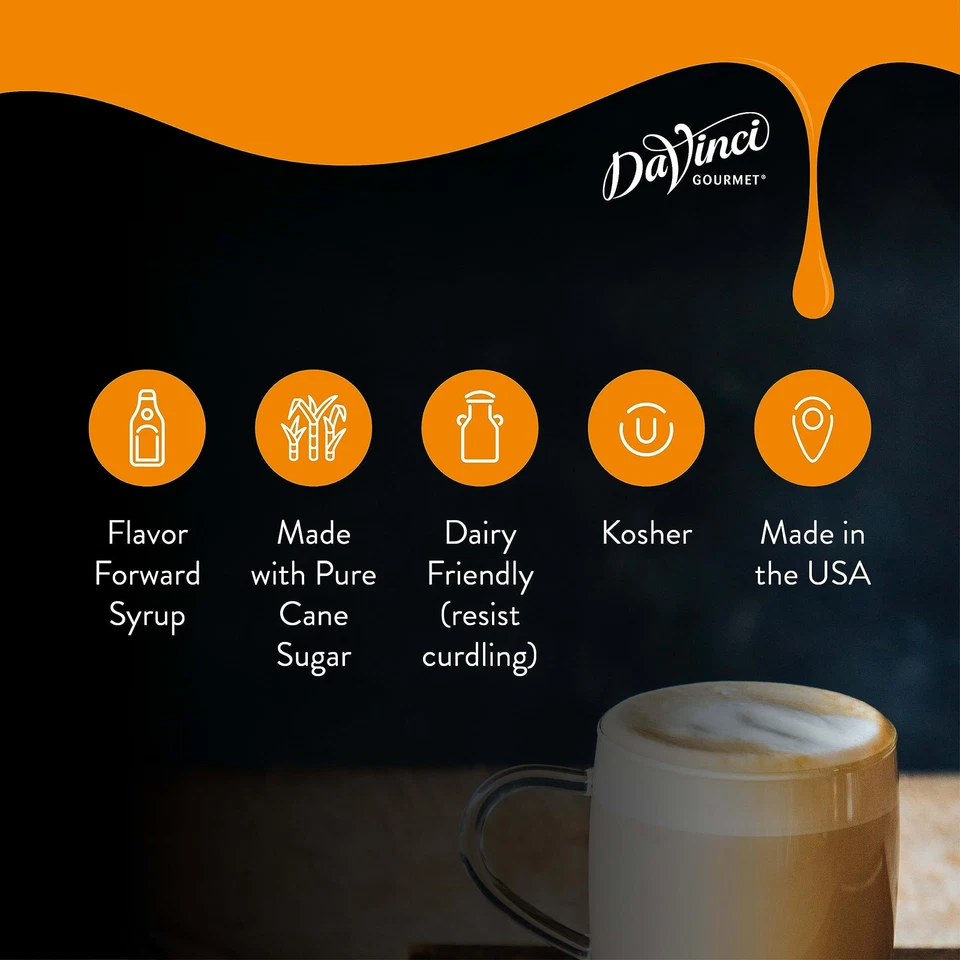 Jarabe de vainilla francesa gourmet DaVinci 750 ml sabor dulce para bebidas y de... Foto 4 de 4