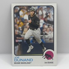 2022 Topps Heritage High Number Baseball Joe Dunand Base #512 Miami Marlins
