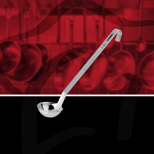 Mestolo professionale, 32,5 cm, acciaio inox, FMProfessional - Foto 2 di 3