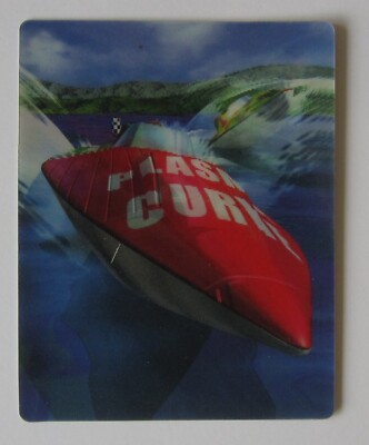 Speed Boat / Racing Boat Motion Lenticular Picture 4 3/4'' by 3 3/4'' inches