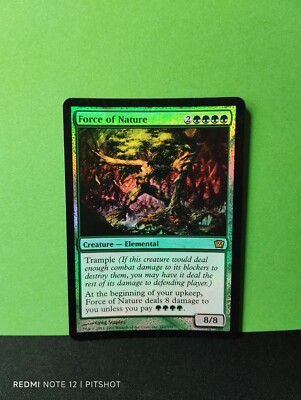 FOIL Force of Nature / Naturgewalten - MTG Magic