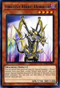 Orcust Harp Horror - SOFU-EN016 - Rare - Unlimited Edition x1 - Near Mint