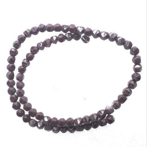 Beads Vintage Miriam Haskell English Cut Glass 4-5mm 45-55ct - Picture 14 of 20
