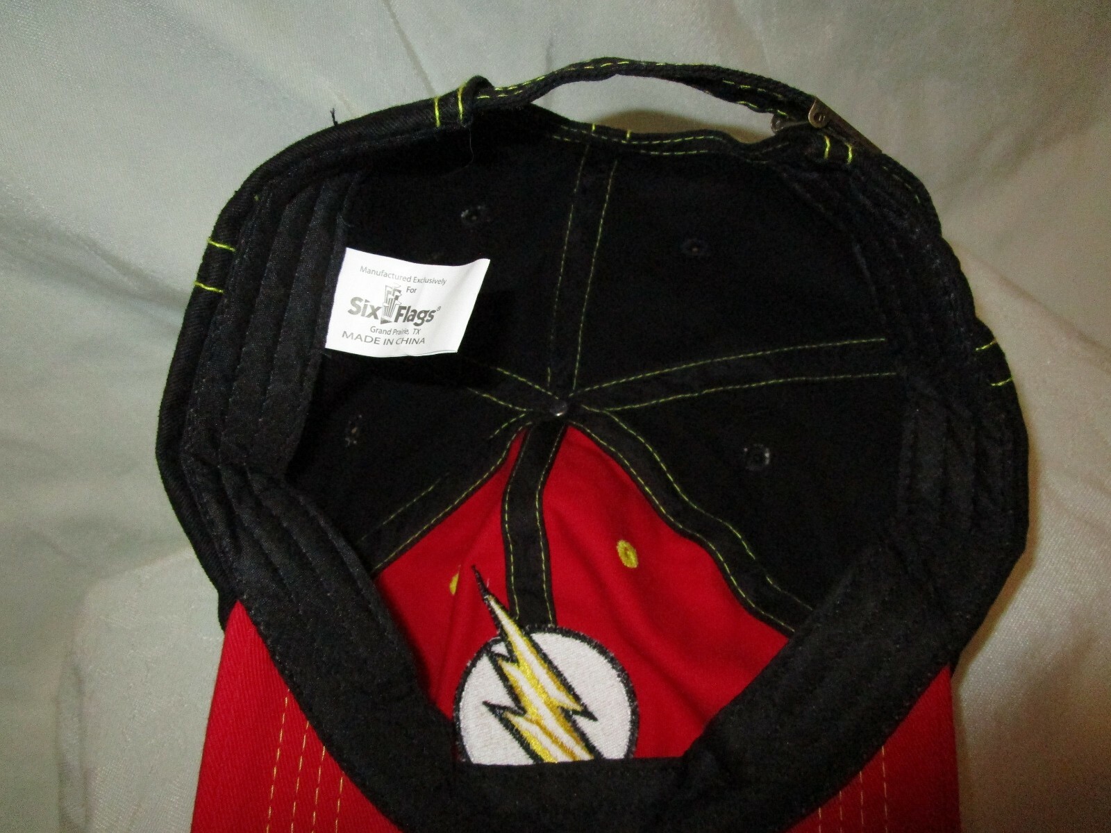 SIX FLAGS FLASH Baseball Souvenir Embroidered HAT… - image 8