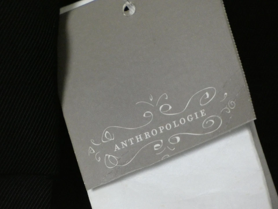 Pantalones Leifsdottir Negros Triacetato Pierna Ancha Talla 6 Nuevos con Etiquetas Foto 4 de 4