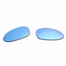 For BMW E82 E88 E90 E91 E92 E46 Z4 OEM Side Door Wing Blue Mirror Glass Heated