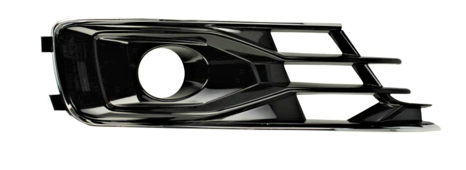 Grille pare-choc avant droit chrome Audi A6 C7 pour remplacer pièce cassée