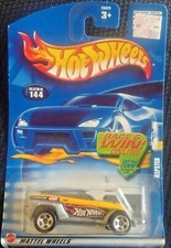 Hot Wheels 2002 Collector Series No. 144 Diecast Race Car Jeepster NIB 2001