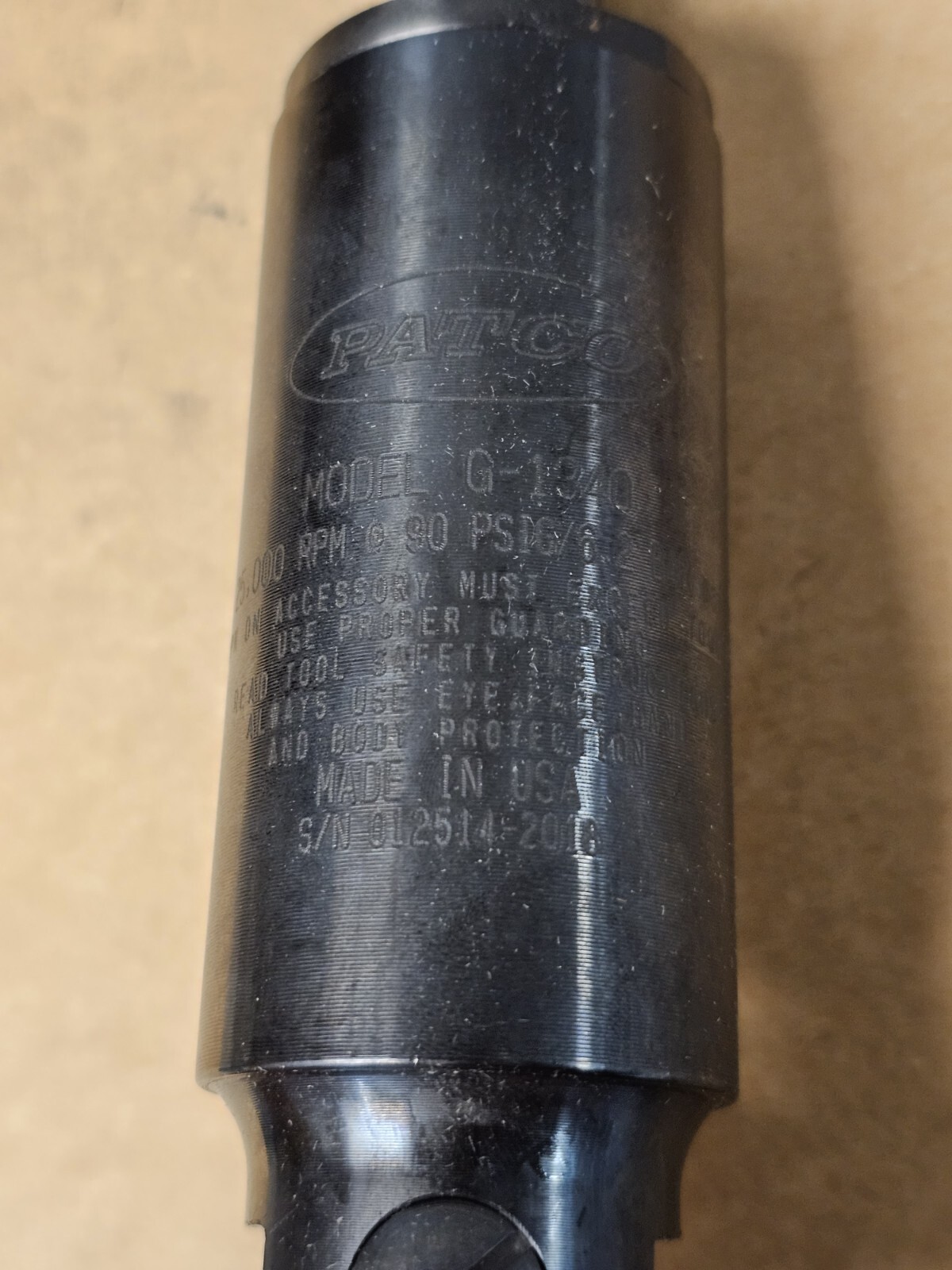 PATCO Air Tools G1340 Die Grinder With 1/4" Collet 25,000 RPM eBay
