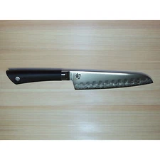 New Shun Sora Hollow Ground 7" Santoku Knife VB0718 VB 0718 Gyuto Chef Haru VG10