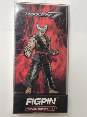 Tekken 7 Heihachi Mishima Figpin (2017) Brand New Boxed GameStop Preorder Bonus