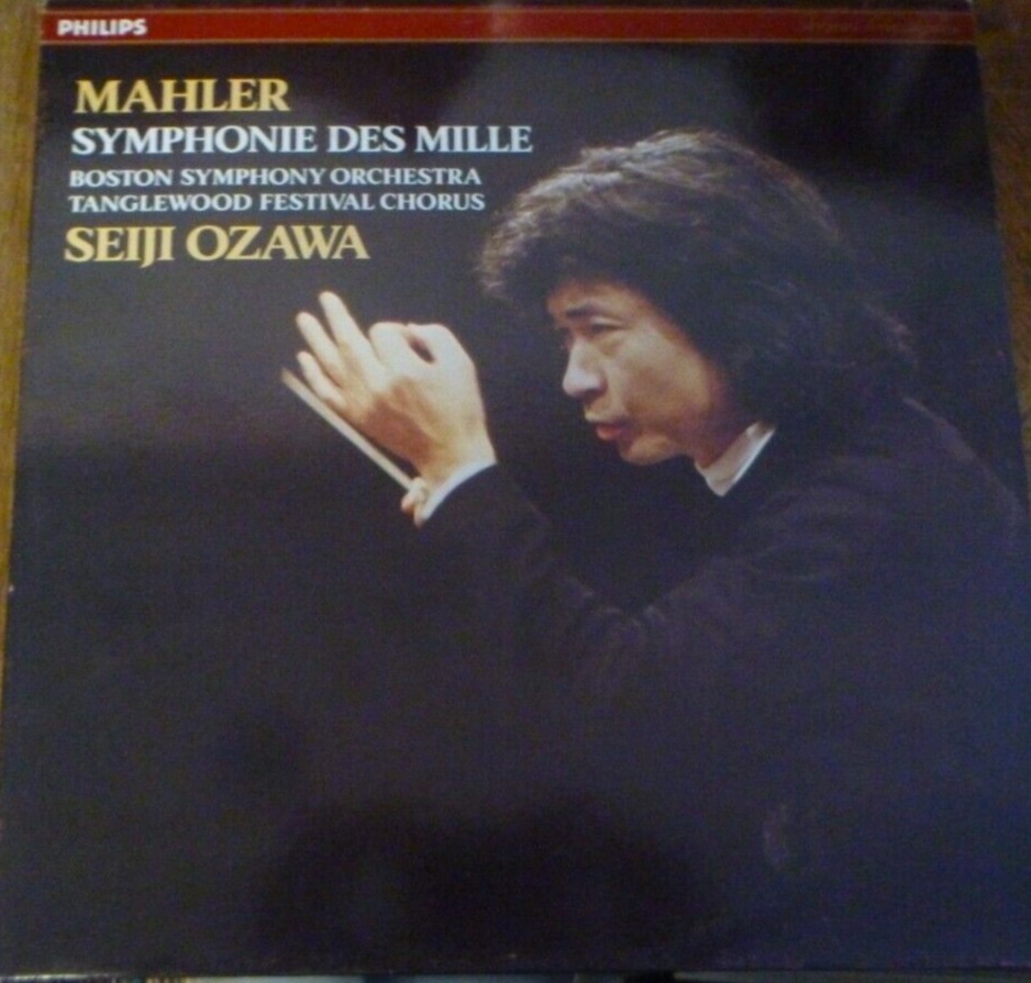 SEIJI OZAWA / MAHLER symphony of a thousand no 8 / PHILIPS