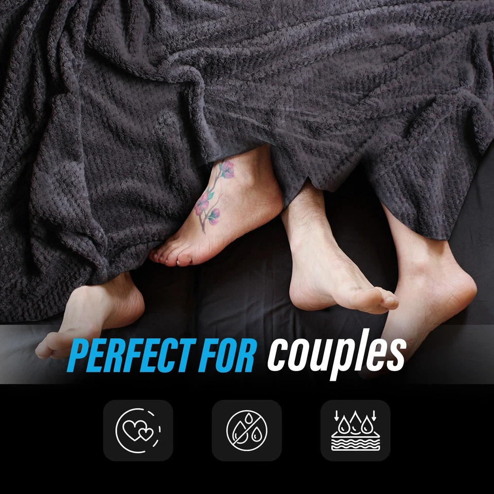 Waterproof Blanket for Intimacy Sofa Bed Protector Cover Plush & Absorbent 50x60 - Image 3 of 4