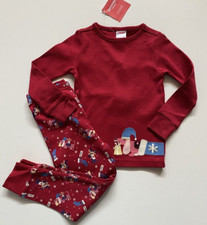 Gymboree Gymmies Pajamas Sleep Set PJs Christmas Red Doggie Boys 2T NWT