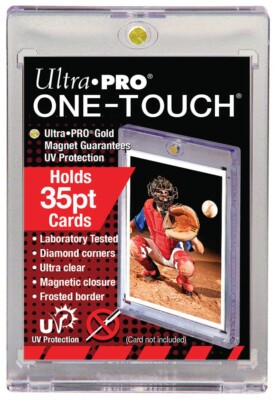 Ultra Pro Card Supplies UV One-Touch Magnetic Card Holder [35 Pt]