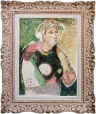 BERNARD CORNILLE (1940-2006) Original Work Composition Singular Art 79 (553)