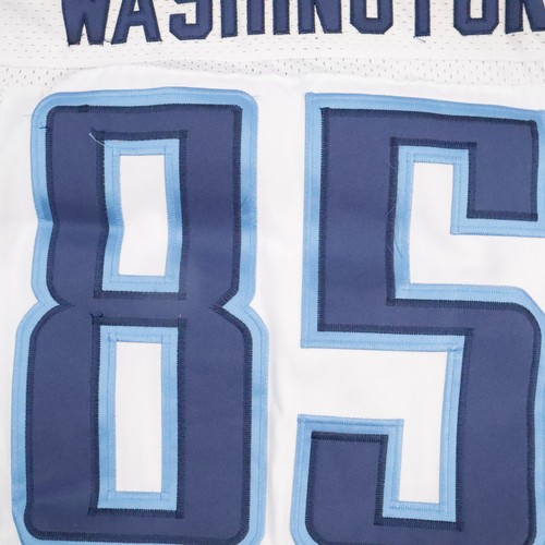 NFL Tennessee Titans #85 Nate Washington Size 44 Blue White Short Sleeve Jersey - Picture 10 of 10