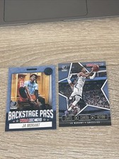 2020-2021 NBA Hoops Ja Morant Backstage Pass Lights Camera Action LOT OF 2 