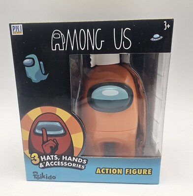 Toikido Series 1 Among Us Orange Action Figure Rarität Neu  
